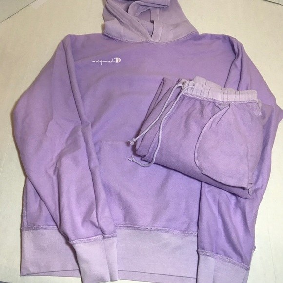 PRICE FIRM!!! 2 Pc. Set UO Champion Exclusive Lim Ed.Hoodie Jogger M set - Picture 11 of 15